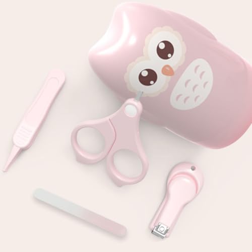 Baby Nail Care Kit with Stainless Steel Toddler Nail Scissors and Portable Manicure Grooming Tools Set and Safe Care - Image 5