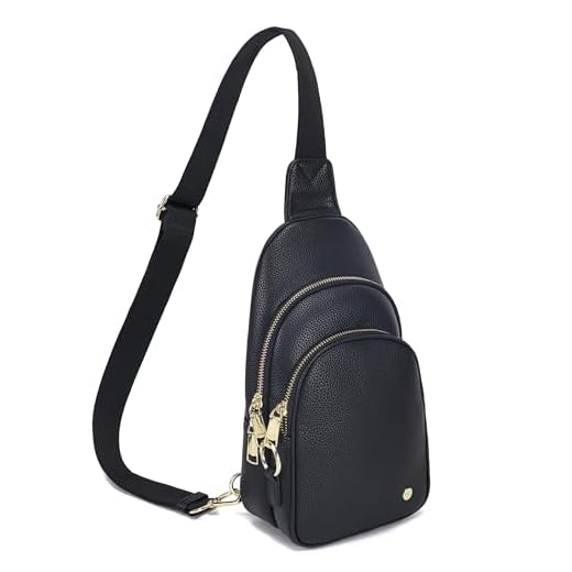 INICAT Crossbody Sling Bags Fanny Packs Valentine's Day Gifts Vegan Leather Travel Vacation Essentials Purses Women