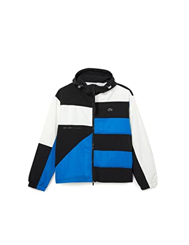 Lacoste-Herren BLOUSON-BH0150-00, Schwarz/Blau/Weiß, 54 (L)