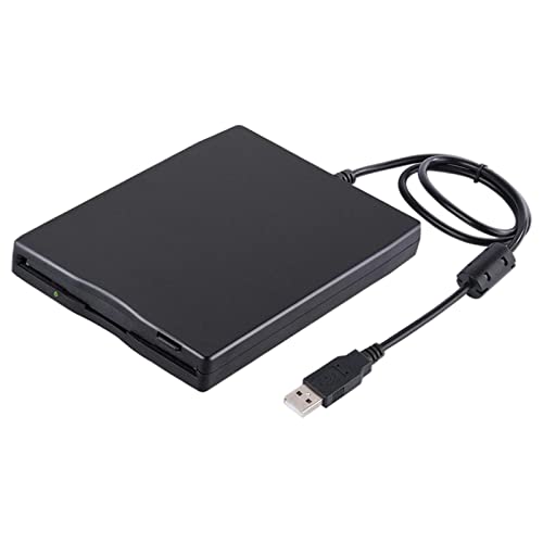 Unidade de disquete externa USB de 3,5 polegadas, unidade de disquete portátil FDD de 1,44 MB de 3,5