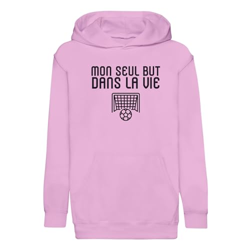 Sweat à capuche enfant foot Mon Seul But de Fabulous en coton premium