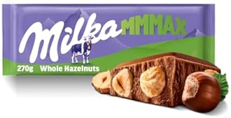 Milka Max Hazelnut Chocolate Bar, 270g
