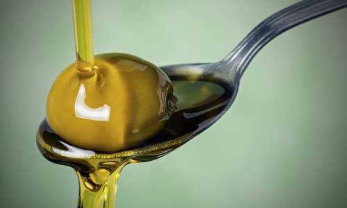 Image of Oleaf Extra Virgin Olive Oil | Imported Pure olive oil from Greece | 100% Natural and Healthy | Cold pressed olive oil for cooking and other uses (500 ML)