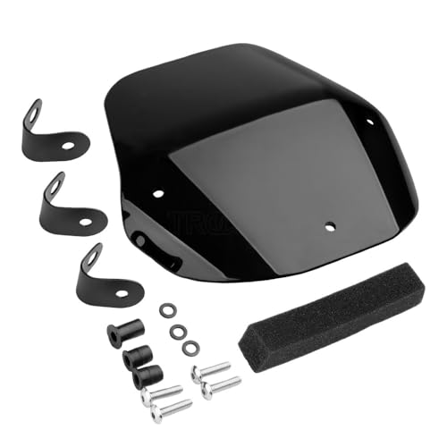 Pare-brise moto avant pour GSX-8S 2023 2024 déflecteur noir