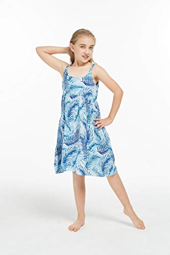 Image of Hawaii Hangover Family Matching Hawaiian Clothes, Simply Blue Leaves | Family matching Hawaiian outfits, Simply Blue Leaves, lightweight rayon, machine washable, tropical leaf print, luaus