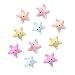 Amosfun 10Pcs Cartoon Sea Tier Kühlschrank Magneten Aquatische Kreaturen Magnet Aufkleber Kühlschrank Decor Harz Flatback Verzierungen (Gelegentliche Farbe)