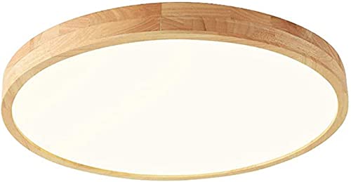 Plafonnier LED rond vintage rétro pour retrouver la sérénité avec une lumière neutre de chambre