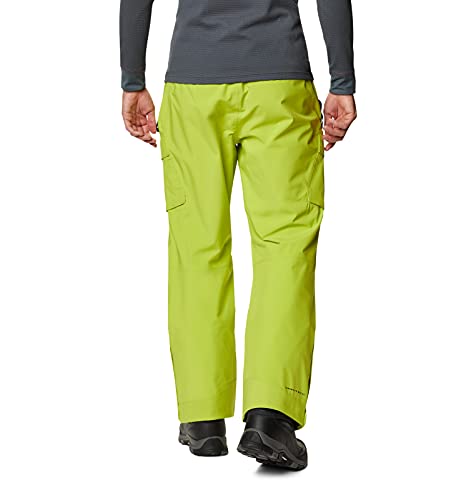 Columbia Calça masculina para guardar pó, verde-limão brilhante, 3X x 36L - Grande