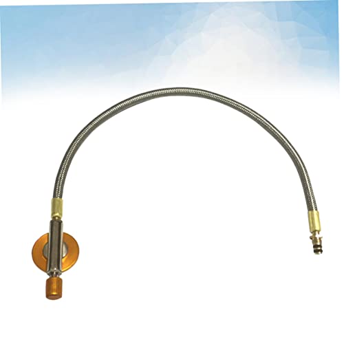 NULYLU Camping Gasherd Anschlussleitung 30CM Flexibler Brenner Schlauch Universelles Gasventil Für Gaskocher Und Campingkocher Robuste Und Langlebige Konstruktion Ersatzteil Für