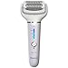 Panasonic Epilator with Gentle Cap, Electric Hair Remover for Home, 3 Speed Settings, Wet Dry, Washable - ES-EY30