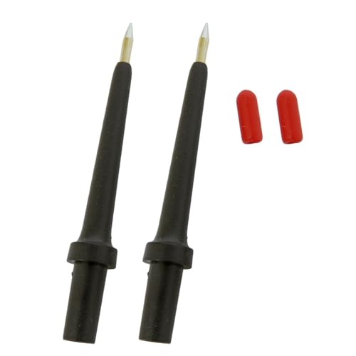 Power Probe - 2Pk 4Mm Banana Jack 3 Tip Black (PPTK0024)