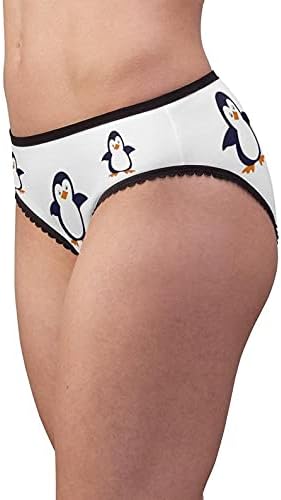 Baby Penguin Panties, Baby Penguin Underwear, Briefs, Cotton Briefs, Funny Underwear, Panties For Women