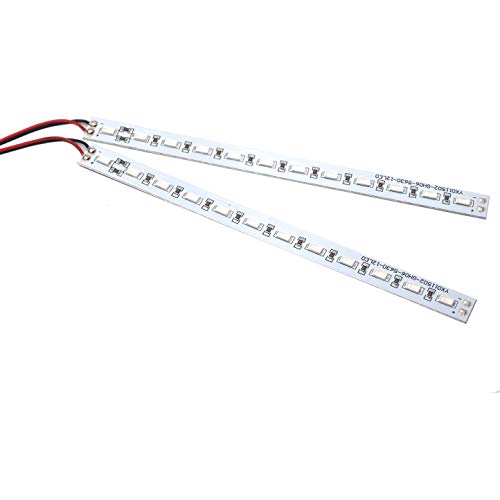 Vgoohobby Rc 24Leds Chassis Light Aluminum Decorative Dazzle Led Strip 6V Compatible With Hsp Hpi Recat Racing 1/8 1/10 Rc Car Crawler Buggy Truck (Blue) #TOP2