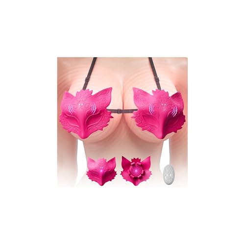 #ColaboraciónPagada<br>Vibrador Mujer Juguetes Eróticos Para Pareja Sexuales Parche Vibrador Mando Distancia para Pezones con Correa Ajustable y 10 Vibración Juguetes Sexuales Vibradores Estimulador de Clítoris Femenino