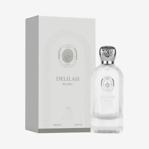 Delilah Blanc Perfume - Luxury Women Fragrance - Floral, Fruity, Musky Scent - Arabian UAE Dubai Spray - Eau De Parfum 100ml