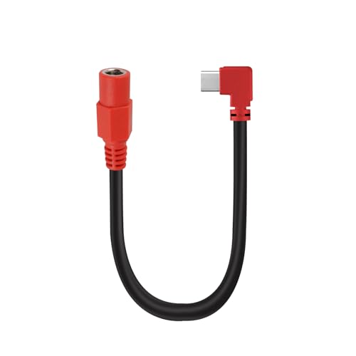 Smarkey 12V Type C Heated Jacket Battery Charger Cable, Step-Up Adapter Battery Cable for Milwaukee M12, Makita, Snap-on, Metabo, Craftsman, AEG Gear – Type-C Step Up Charging for 12V Heated Jackets