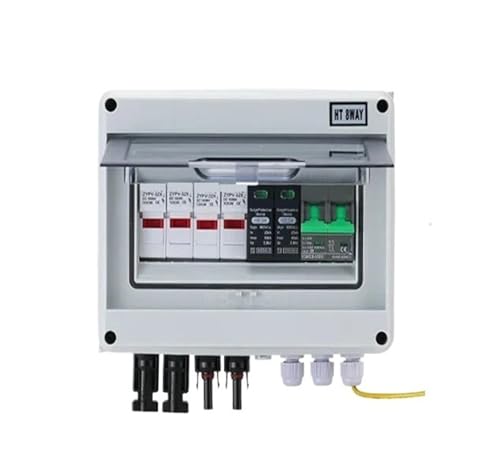Boîte de combinaison solaire photovoltaïque DC 600V coffret de protection de câblage 2 en 1