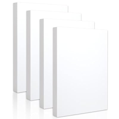 High Density XPS Foam Board, 4 Pack 15.6x11.7x0.79in Polystyrene Craft Foam
