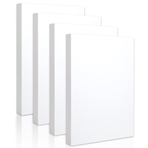 High Density XPS Foam Board,4 Pack 15.6x11.7x0.79in Polystyrene Craft Foam Sheets, Rigid and Easy to Shape,DIY Modeling Art Projects, Party Decoration, Foam Cosplay,Carve, Heat Insulation