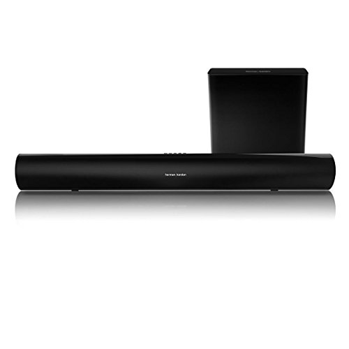 Image of HARMAN KARDON SB26 Advanced Soundbar with Bluetooth and Powered Wireless Subwoofer