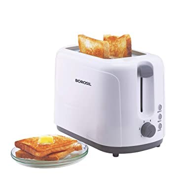 GOOD CHOICE Toaster 780-Watt Auto Pop-up with Removable Crumb Tray, 7 Browning Levels with Defrost and Pr