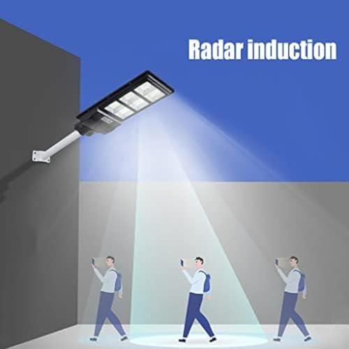 Lampadaire solaire intelligent 200W projecteur LED extérieur étanche