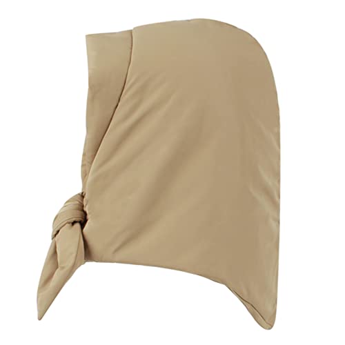 Sombrero de invierno cálido con capucha y bufanda impermeable para esquí 2