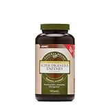 GNC Natural Brand Super Digestive Enzymes, 240 Capsules, Supports Protein, Carbohydrate and Fat Digestion