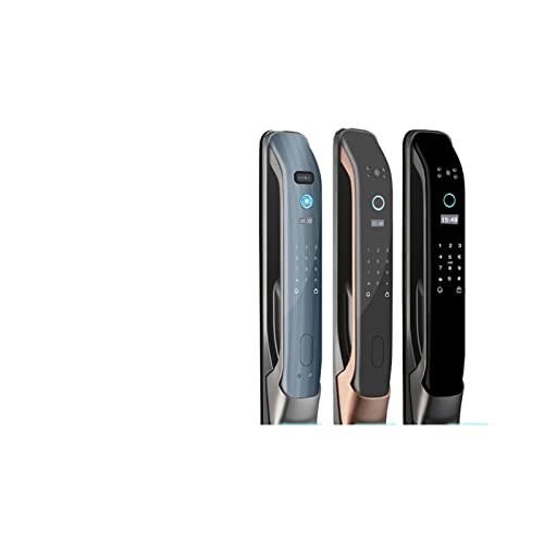 Compatible con DF3 3D Electronic Zigbee cerradura de puerta con reconocimiento facial, graffiti, biométrico, huella dactilar, cerradura inteligente con cámara Peephol (color: DF3 A1, tamaño de la