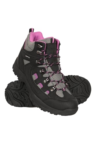 Mountain Warehouse Adventurer Womens Boots - Waterproof Rain Boots, Synthetic & Textile Walking Shoes - For Spring Summer, Hiking & Trekking