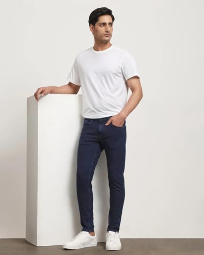 Image of MUFTI Indigo Ankle Length Jeans