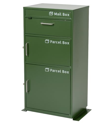 【上から落とさない】るすぽす ポスト 宅配ボックス 一体型 宅配...