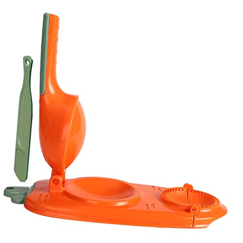 LABRIMP 2-in-1 Dumpling Presser Machine Easy to Use for Home Restaurant Make Perfect Wrappers