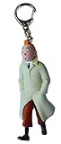  Llavero figura Tintín caminando gabardina 5,5cm Moulinsart 42497 (2012)