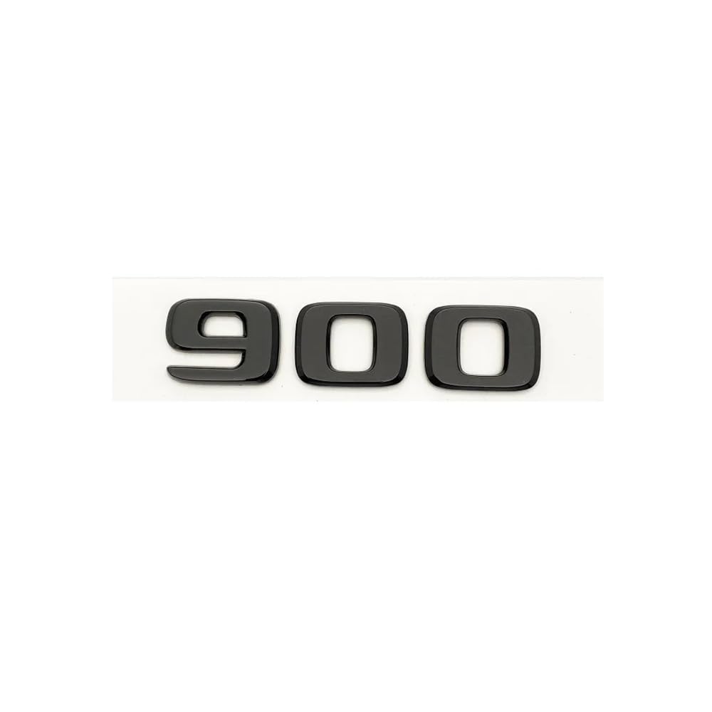 YTQMoreBNZ YYDStes Glossy Black Letters B25 30E 900 850 800 700 ABS Emblem Compatible With Mercedes Benz Brabus E W212 W213