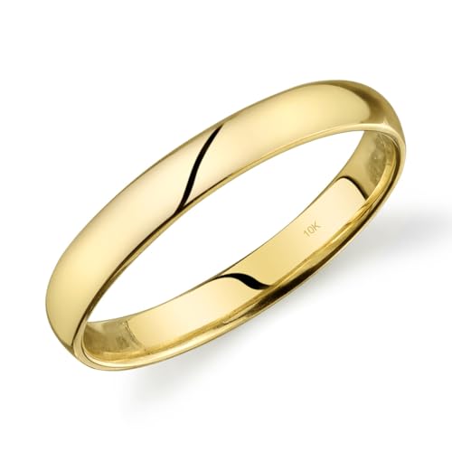 Image of 10k Light Comfort Fit Wedding Band
