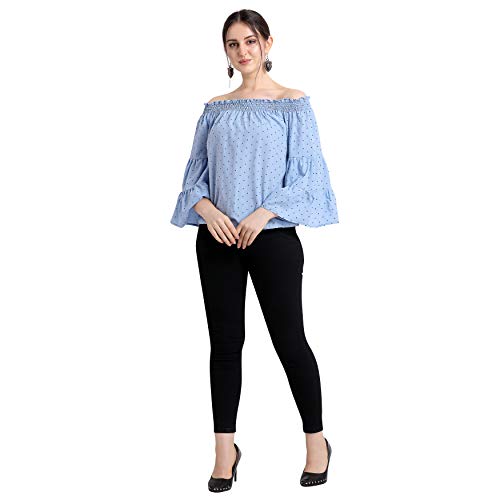 Image of OOMPH! Women's Crepe Off Shoulder Top