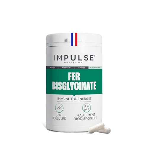 Impulse Nutrition - Fer Bisglycinate 14 mg Hautement Assimil