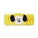 BT21 Official Merchandise by Line Friends - CHIMMY Spa Makeup Hair Wrap Headbands, Yellow