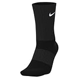 Tissu doux NIKE Men\'s U NK Everyday LTWT Crew 3pr Socks Homme - Noir - 38–42 (Taille Fabricant: M) (Lot de 2)