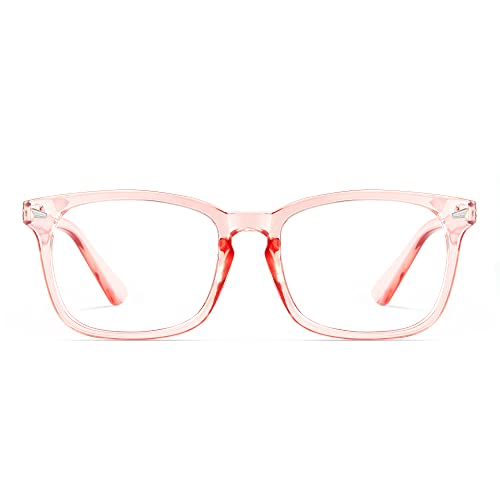 Image of Cyxus Blue Light Filter Computer Glasses for Blocking Headache [Anti Eye Eyestrain] Transparent Lens Gaming Glasses, Unisex (Men /Women)