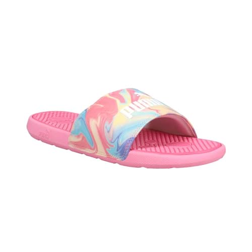 PUMA Kids Girls Cool Cat Ice Cream Swirl Slides Casual Sandals Casual - Pink2