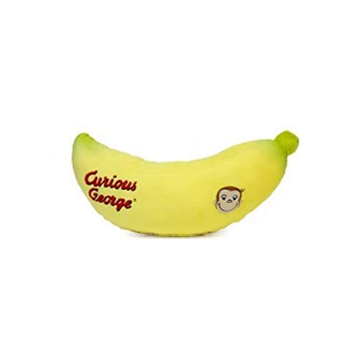 Coussin Banane George Sun Arrow Animation peluche jaune