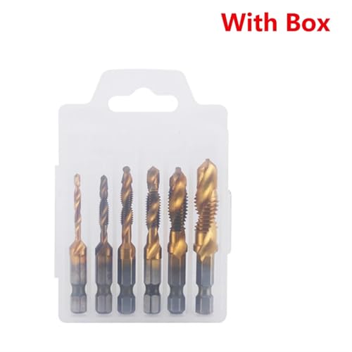Foret combiné métrique M3-M10 pour stopper la casse des tarauds manuels classiques - 2