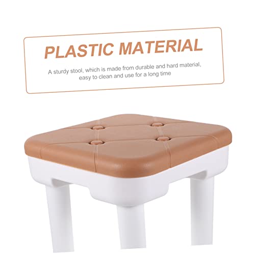 SEWACC Banquinhos Pequenos Para Móveis Domésticos Banquinhos De Plástico Para Adultos Banquinho De C