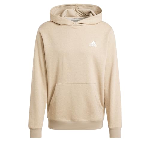 Sweat à capuche adidas homme au textile chiné isolant et coupe moderne