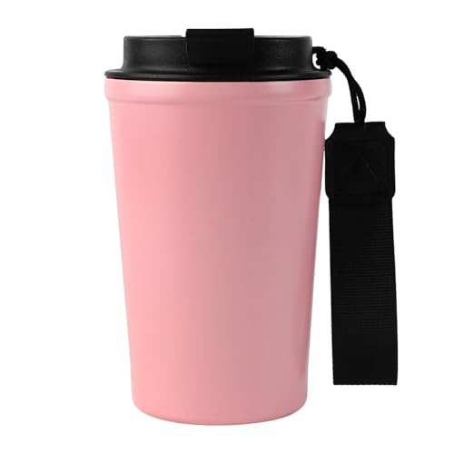 kiptyg Tazza Termica 380ml in Acciaio Inossidabile – Tazza da Viaggio Riutilizzabile con Coperchio Antigoccia, Doppia Parete per Caffè Caldo, Tè e Bevande Fredde, Ecologica