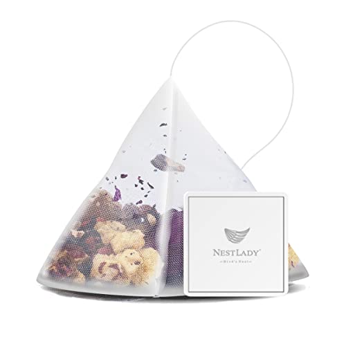 Nestlady Red Date Goji Berry Rose Black Tea, Red Dates, Red Rice, Goji Berry, Longan, Rose, Qimen Black Tea Combination Tea, Herbal Tea, Flower Tea, 五红悦颜茶, Healthy Nourishing Tea Bags 20 Bags (140G, 7G/Bag)… #TOP4