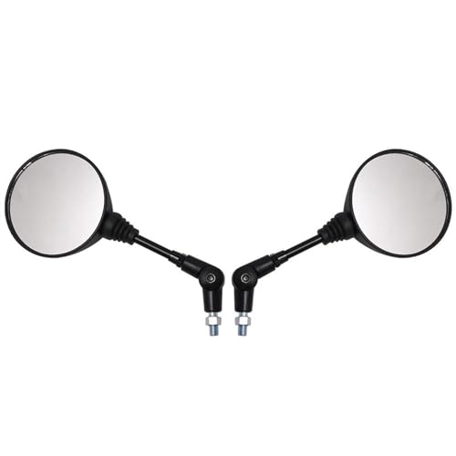 Espejos retrovisores moto anticaída redondos con sistema plegable