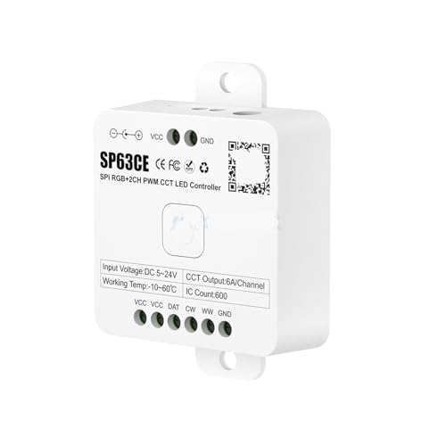 Bande lumineuse SPI pour ambiance home cinéma connectée 2.4G SP63CE